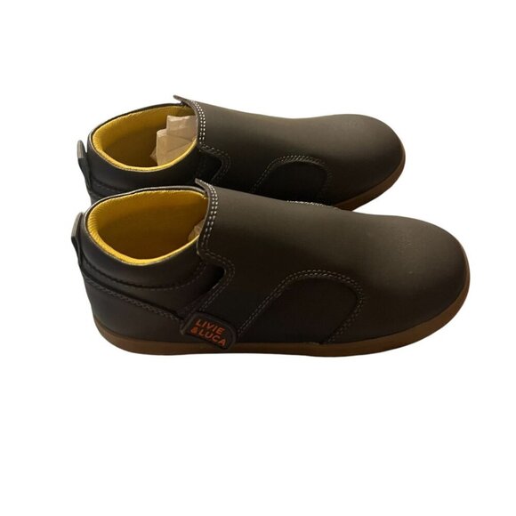 Boys Live & Luca Kids Slip-On Shoes Size 13 Gray Casual Non-Slip Sole - Picture 2 of 7